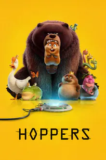 Poster for the animated film Hoppers