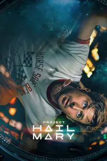 Poster for the science-fiction film Project Hail Mary